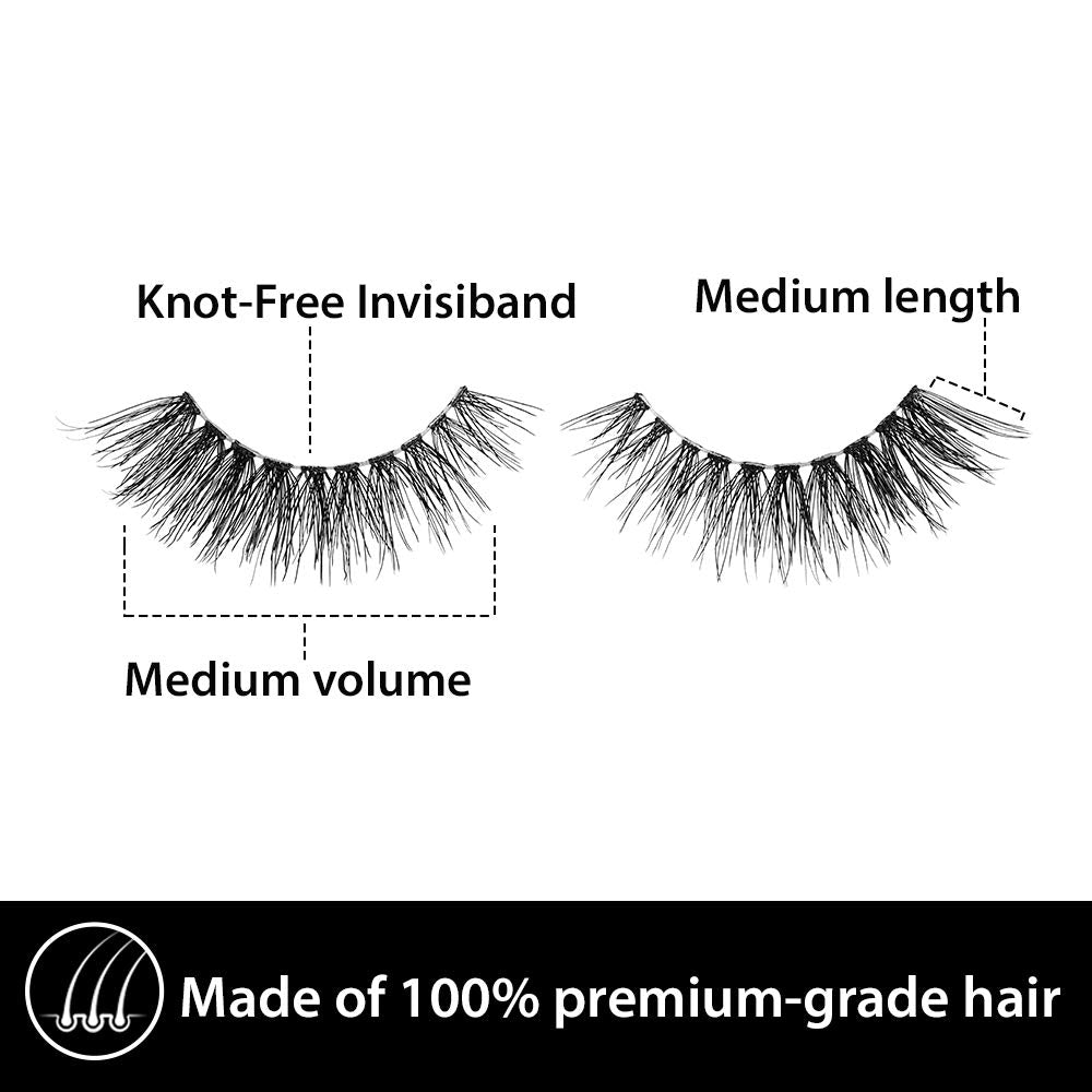 Ardell Remy Lash 778 medium volume adds length without heaviness