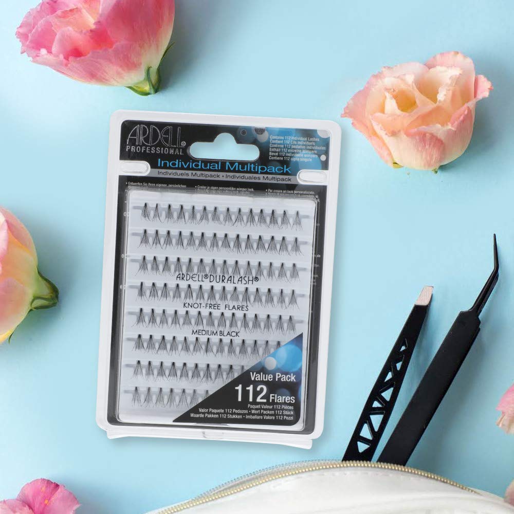 Ardell easy-apply lash pack aids precise placement for a quick lash upgrade.