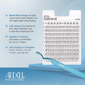 Ardell Seamless Underlash Extensions 100-count kit provides versatile options from natural to dramatic.