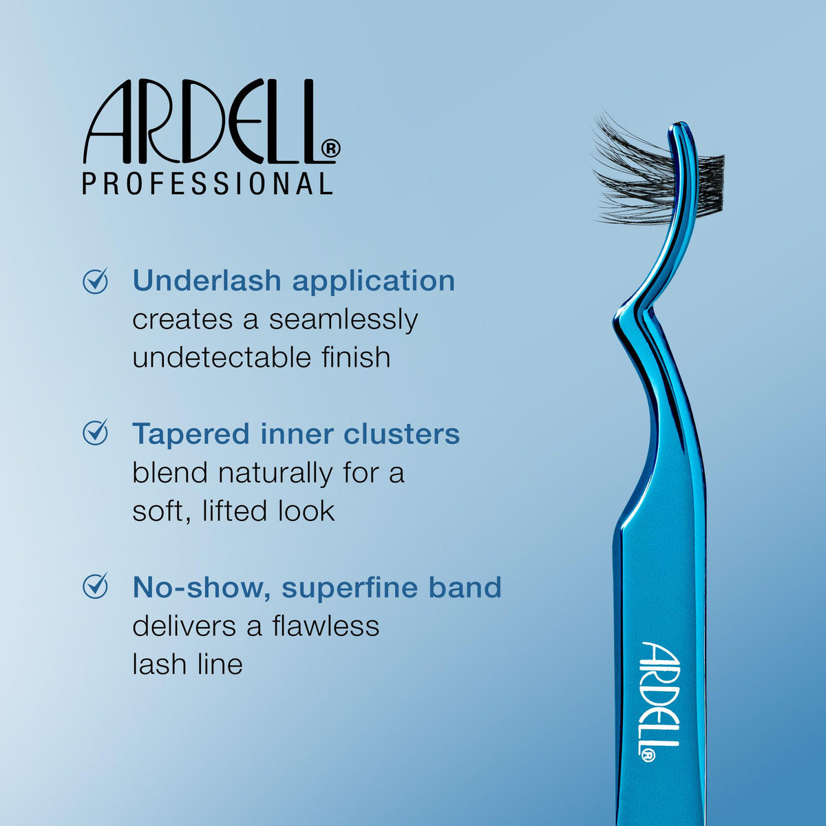 Ardell Seamless Underlash Extensions day-to-night versatility for versatile styling.