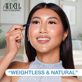 Ardell Seamless Underlash Extensions no-show band blends smoothly for comfortable wear.