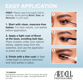 Ardell Seamless Underlash Extensions quick at-home application for DIY lash looks.