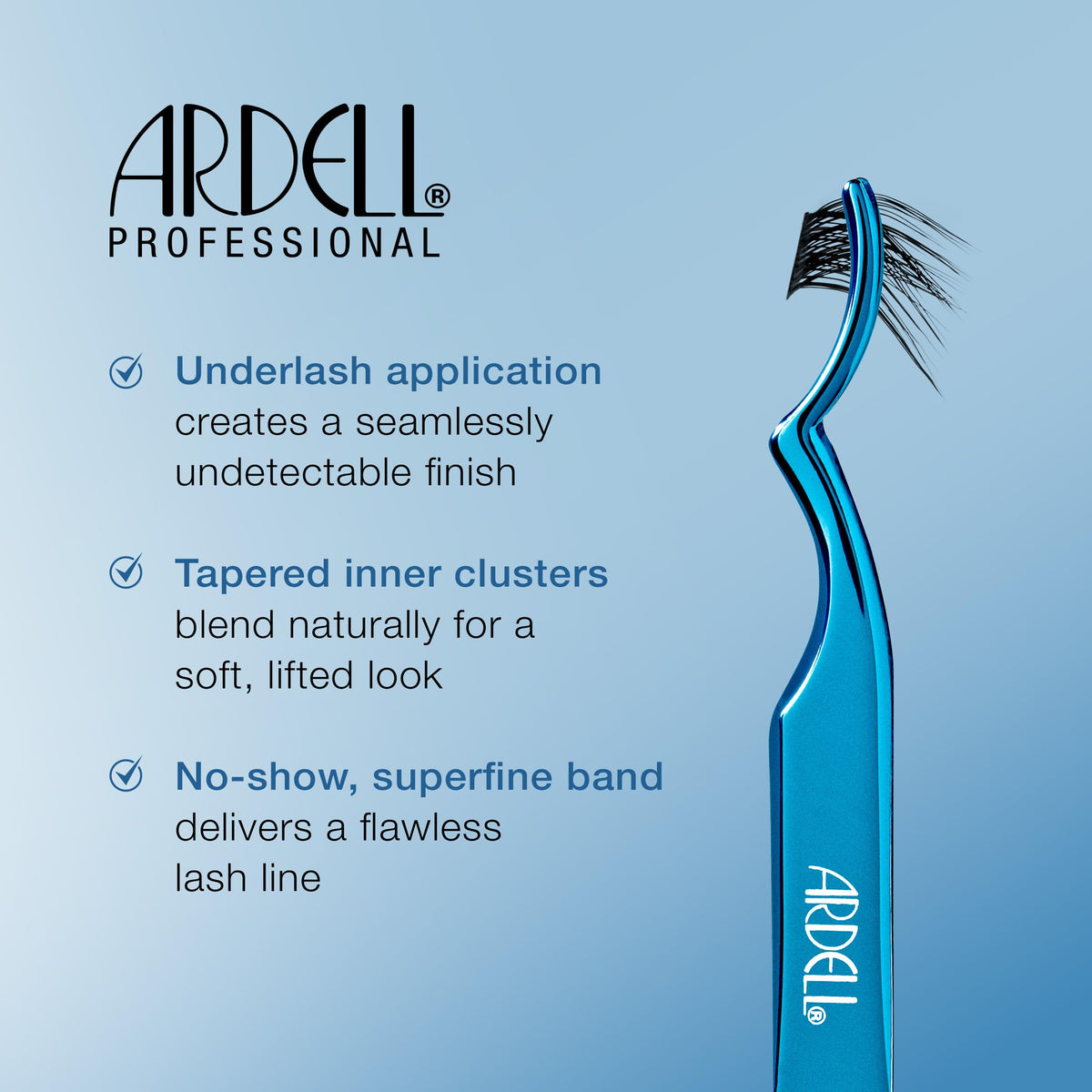 Ardell Wispies 16mm length for dramatic yet soft fringe
