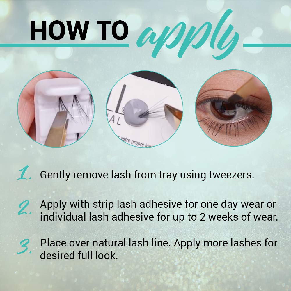 Ardell Soft Touch Trios quad-pack reusable lashes for multiple wears.