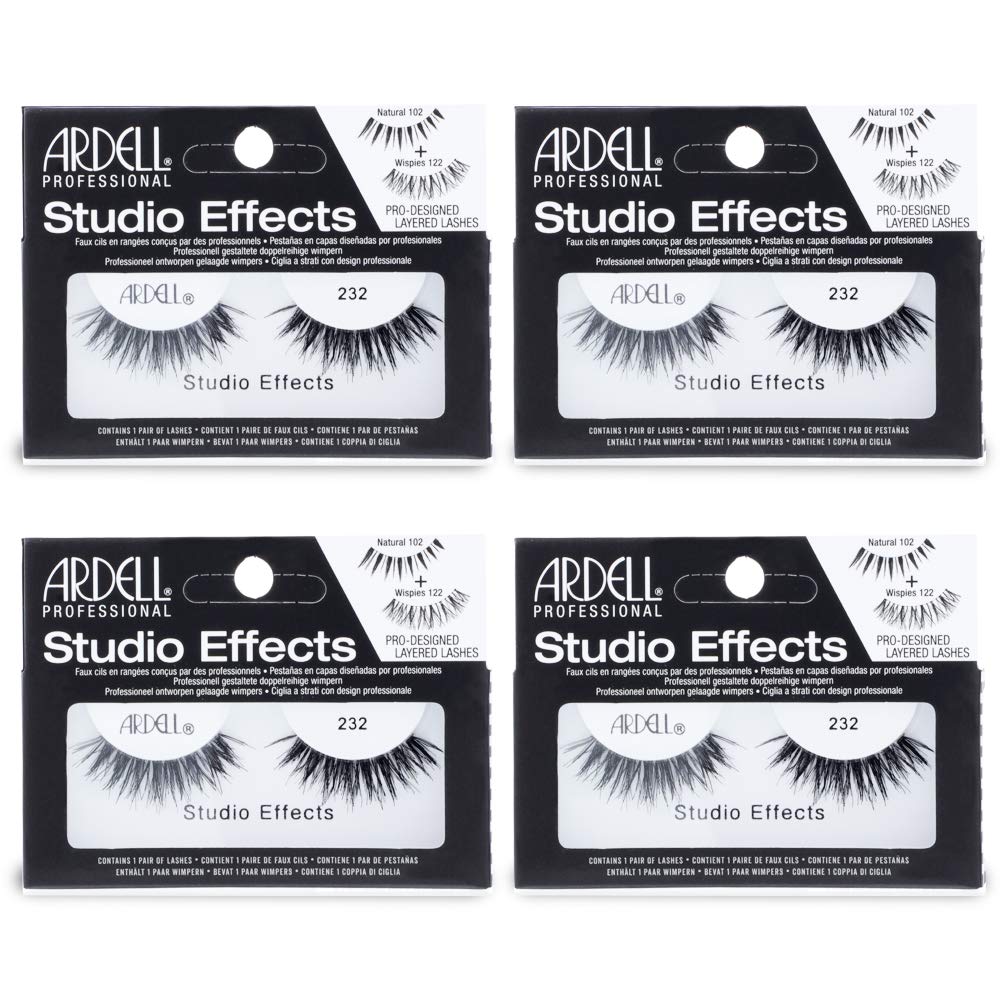 Ardell Studio Effects 232 dramatic volume lashes enhance evening looks