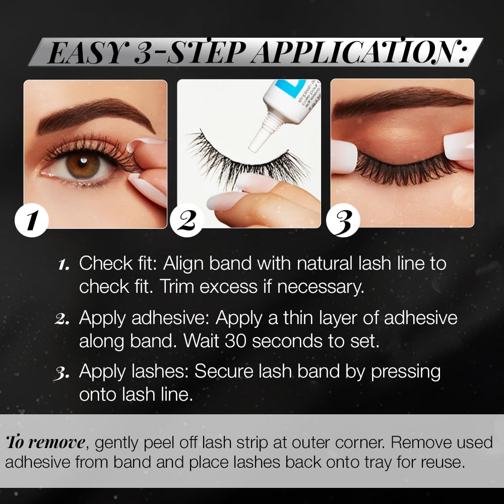 Ardell Studio Effects Demi Wispies 4-pack offers reliable looks across multiple days.