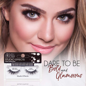 Ardell Studio Effects Demi Wispies handcrafted hair closeup emphasizes natural flutter.