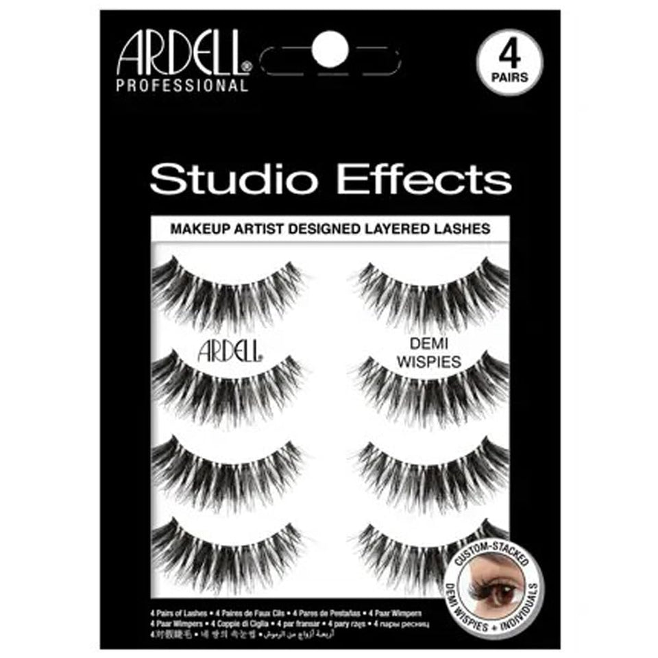 Ardell Studio Effects Demi Wispies winged lash adds natural volume for daytime wear.