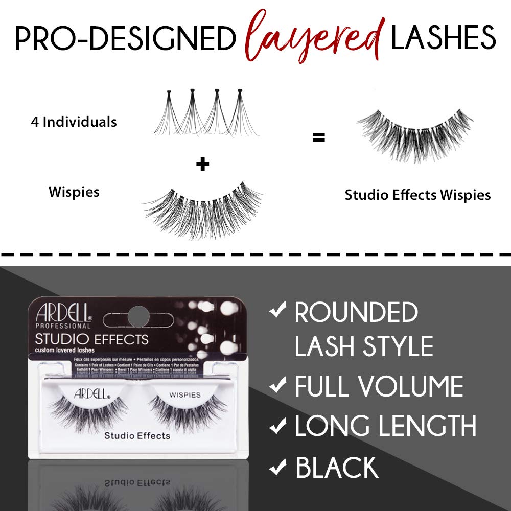 Ardell Studio Effects Wispies easy-use reusable-strip for multiple wear