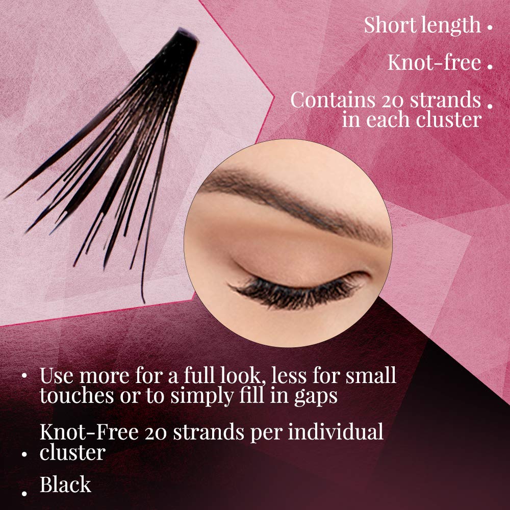 Ardell Waterproof Falsies close-up show all-day wear and secure adhesion