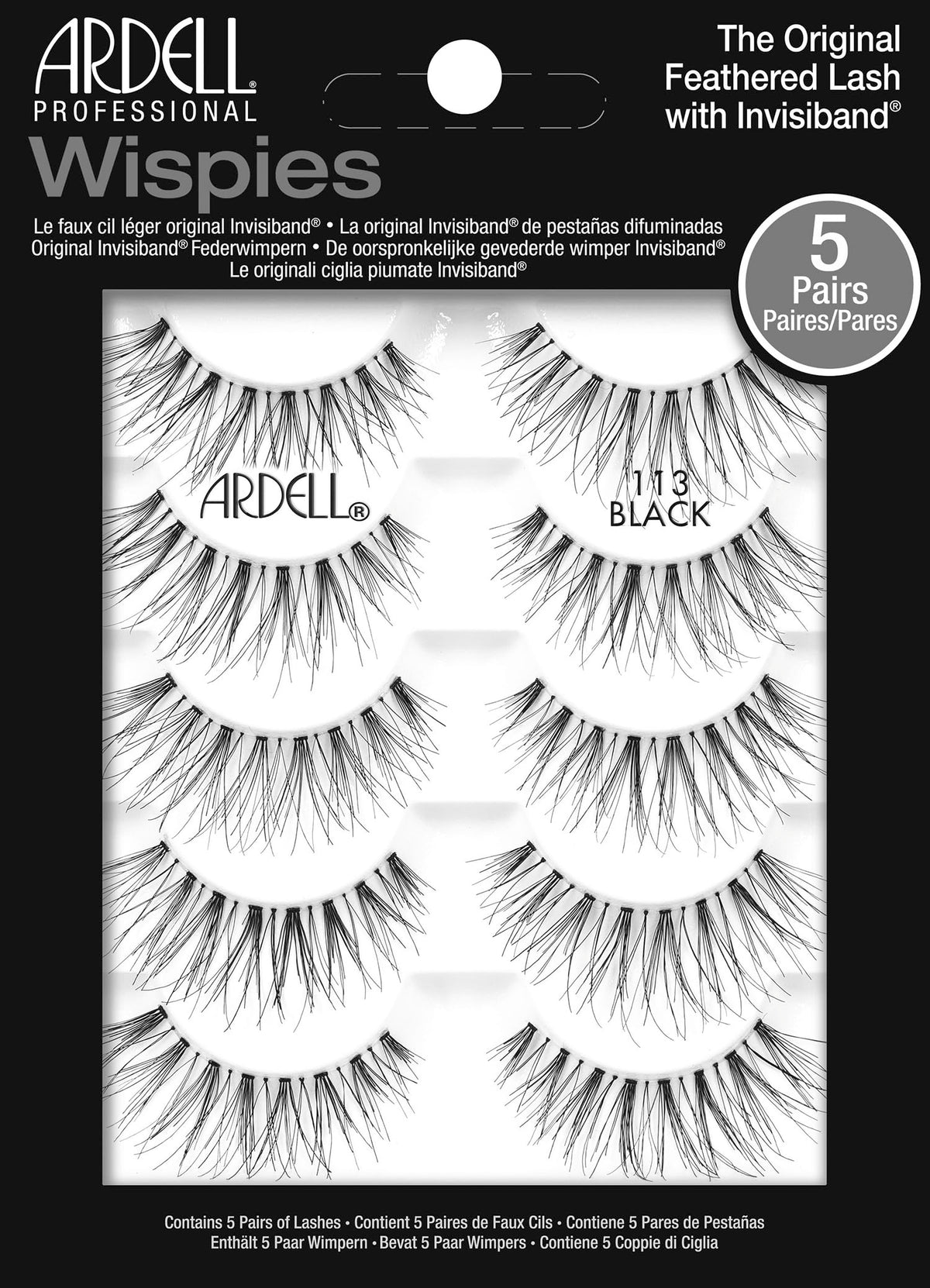 Ardell Wispies 113 natural-look lashes for a brighter, open-eye effect