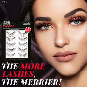 Ardell Wispies 113 reusable strip lashes offer multiple wears with care