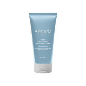 ARENCIA Hyssop Sebum Cleanser bottle demonstrates a gentle daily cleanse for oily skin.