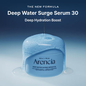 ARENCIA PDRN Intensive Hydration texture close-up shows lightweight, non-greasy feel
