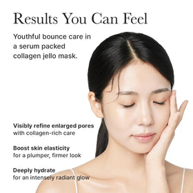ARENCIA Red Collagen Jello Mask open pack for overnight care