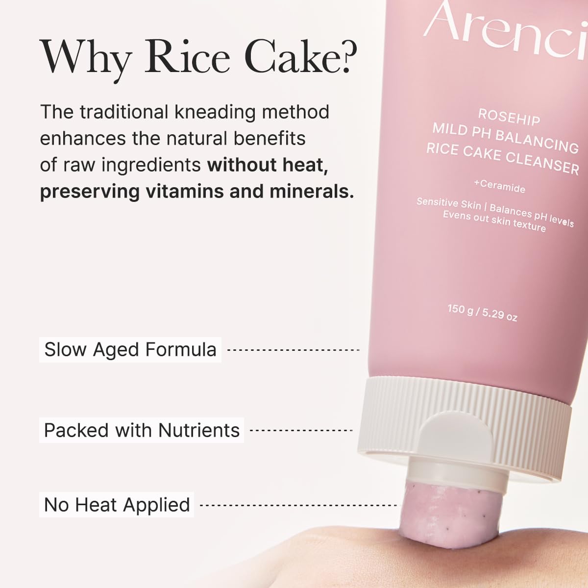 ARENCIA ceramide rich formula bottle to support barrier health