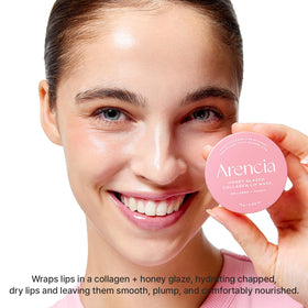 Arencia soft lip finish after use suggests hydration and comfort.