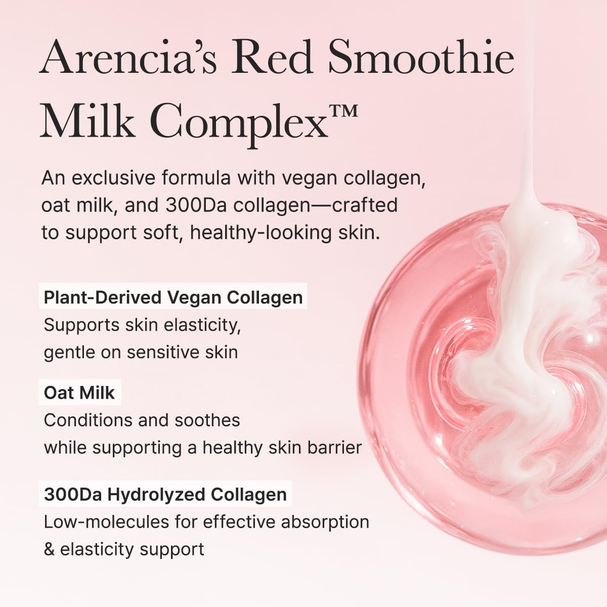 ARENCIA Red Smoothie Lotion hydration with betaine and beta-glucan