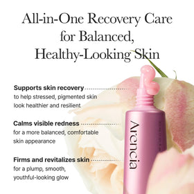 ARENCIA Niacinamide focus image implies even skin tone and balanced appearance.