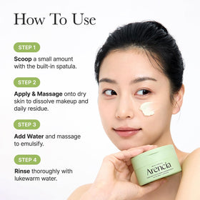 ARENCIA Pore Melt daily-use-skin image for sensitive skin routine.