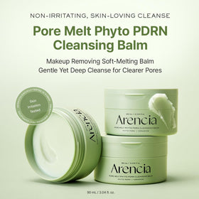 ARENCIA Pore Melt texture-glide on skin for effortless cleansing.