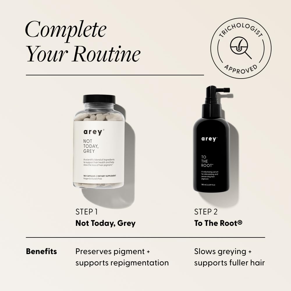 Arey To The Root oil-free formula keeps scalp light and non-greasy.