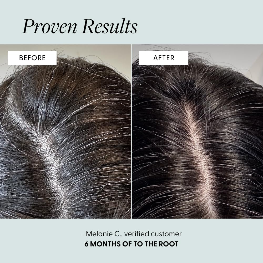 Arey To The Root scalp application demonstrates 6–10 pumps for daily care.