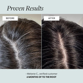 Arey To The Root scalp application demonstrates 6–10 pumps for daily care.
