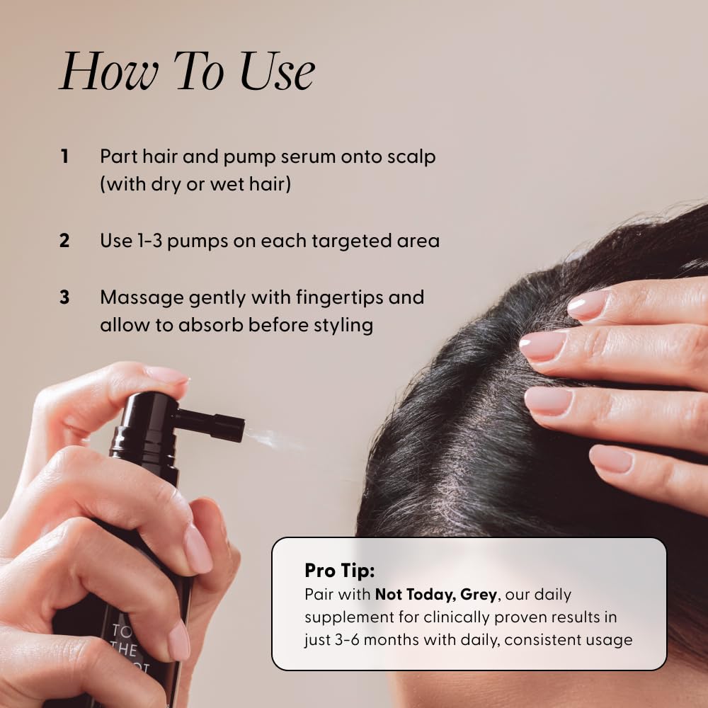 Arey To The Root vegan cruelty-free scent-free packaging signals premium care.