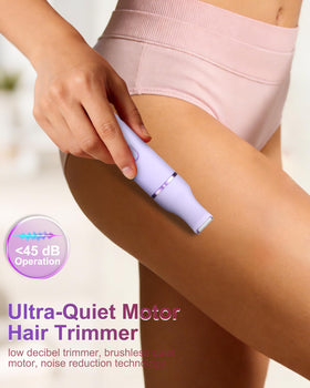 AREYZIN Bikini Trimmer IPX7 waterproof for wet or dry grooming