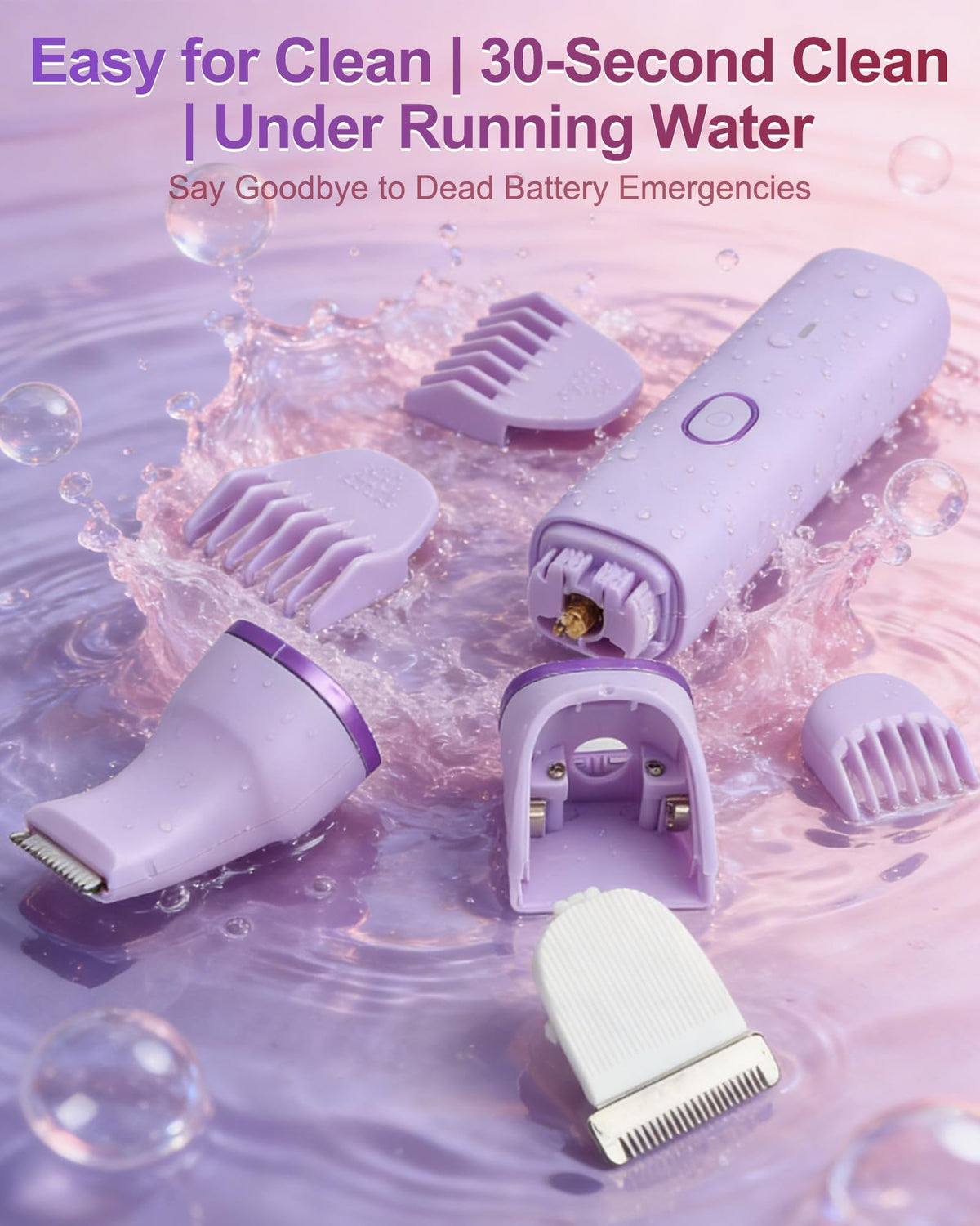AREYZIN Bikini Trimmer USB-C rechargeable with long battery life