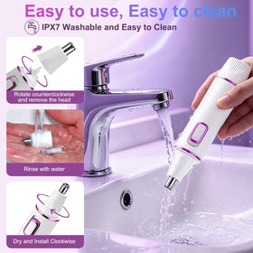 AREYZIN IPX7 waterproof design for reliable dry and wet grooming.