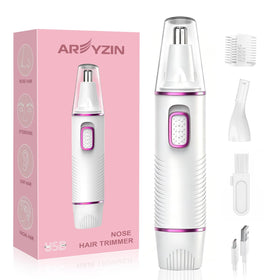 AREYZIN nose trimmer front view for quick, precise grooming on the go.