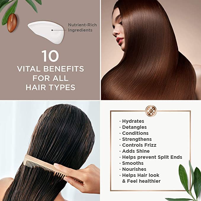 Argan Magic Argan oil antioxidants biotin blend label