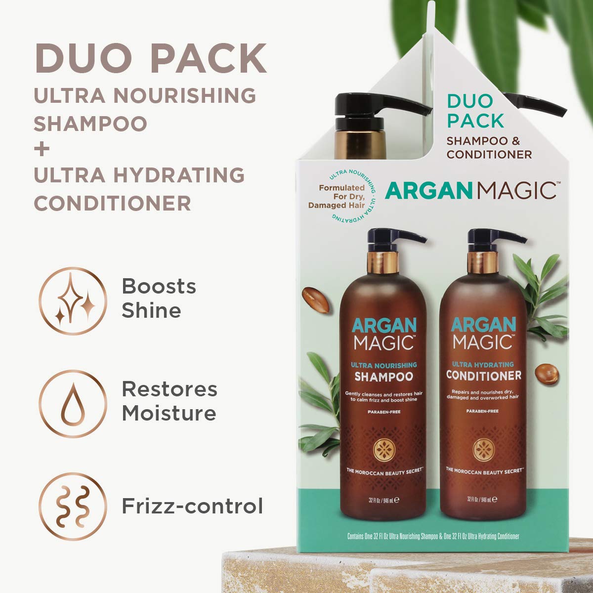 Hair texture after using Argan Magic showing softness and subtle shine