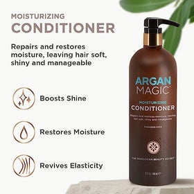 Argan Magic Moisturizing Conditioner detangle-focused close-up