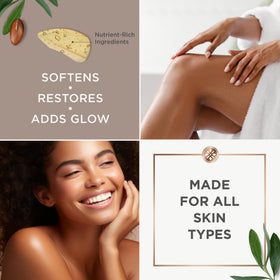 Argan Magic Nourishing Body Oil evokes Moroccan heritage in a spa-inspired routine.