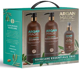 Argan Magic Trio packaging box close-up ready for gifting