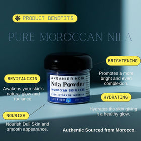 Arganier Noir Blue Nila body care for spa-like home treatment