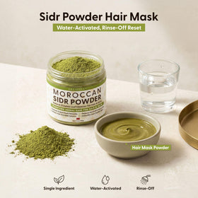 Argaviva Sidr leaves dried pack showing pure leaf source for natural cleansing.