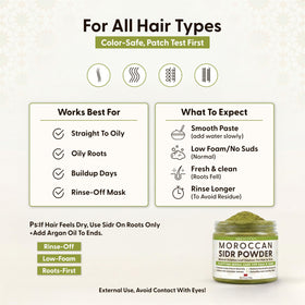Argaviva Sidr powder can lead to softer, fuller-looking hair after use.