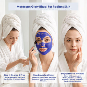 Argaviva Vitamin C brightening action visual highlights even skin tone.