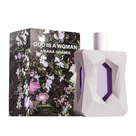 God Is a Woman top notes ambrette and pear, offering a fresh opening.