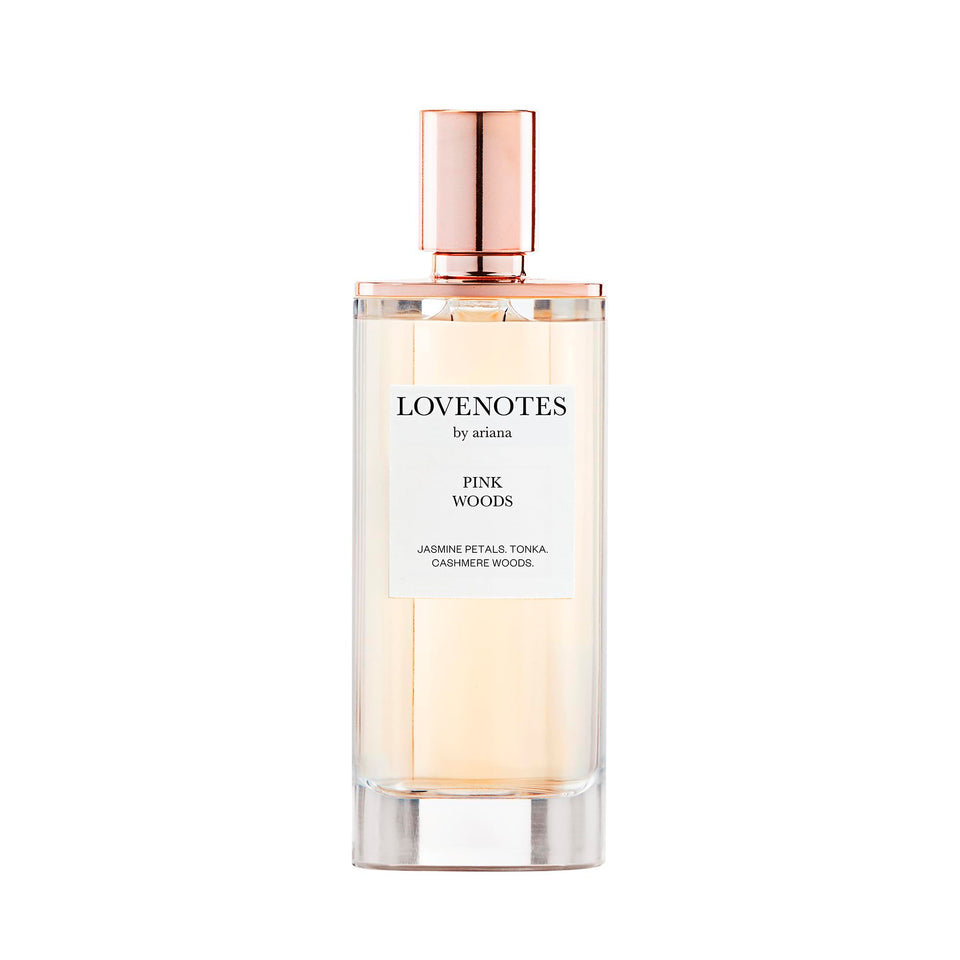Ariana Grande LOVENOTES Pink Woods bottle for daily wear