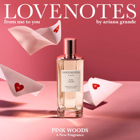 Ariana Grande LOVENOTES Pink Woods gift set, a thoughtful present option