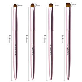 Aridito pink metal brush in packaging, ready for salon use.