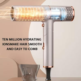 Ariie foldable travel hair dryer shown in compact, portable form for trips.