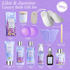 ArioseMonde bath bombs adding a luxurious touch to a soothing bath ritual