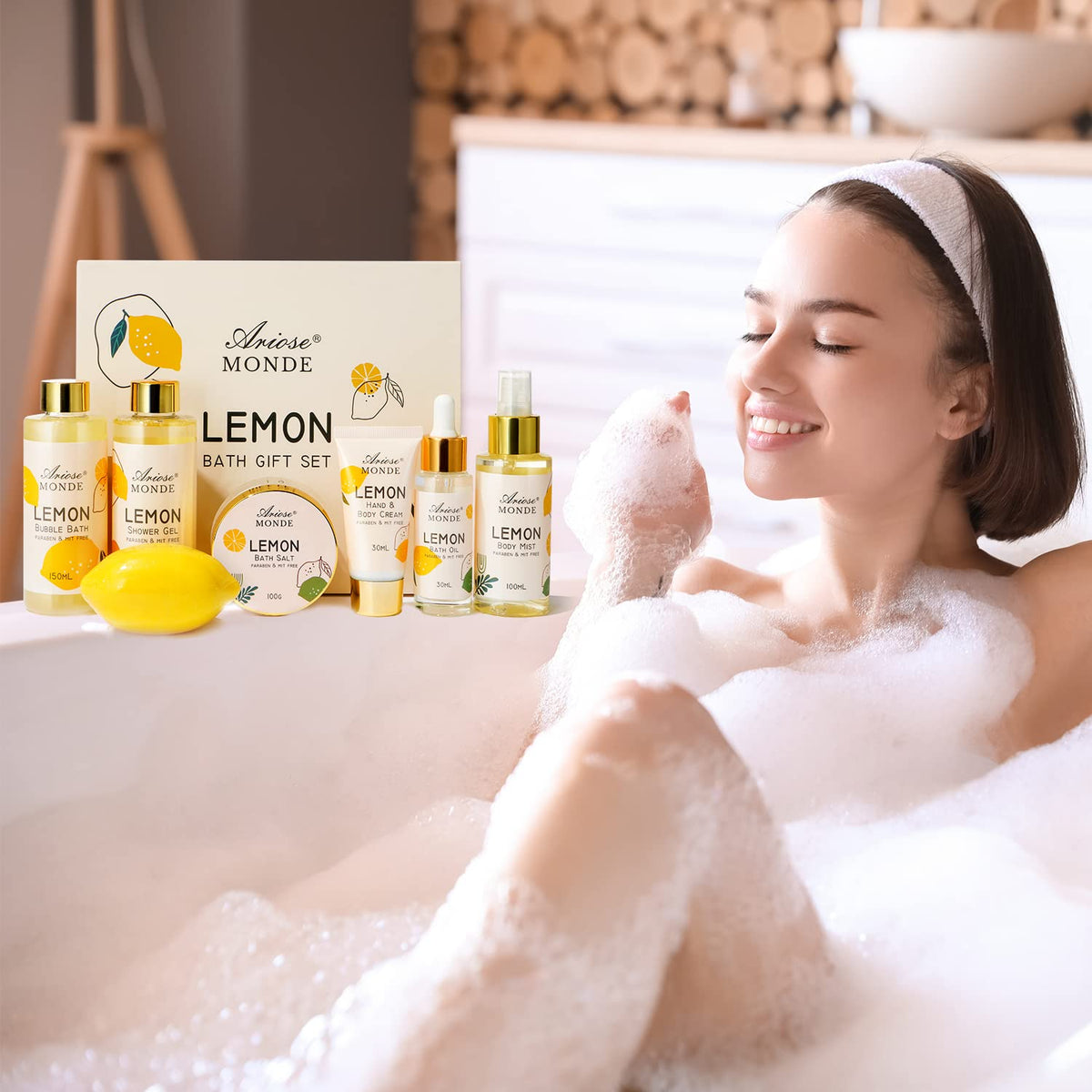 ArioseMonde lemon essential oil enhances diffuser rituals.