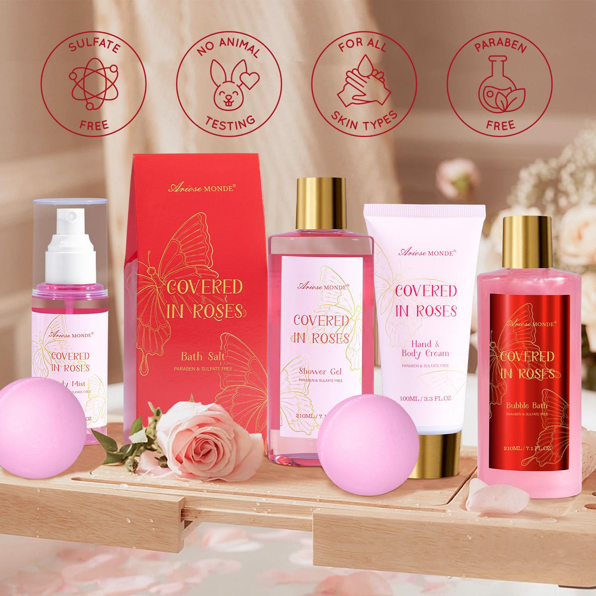 ArioseMonde body creme vanilla scent: deep hydration for sensitive skin.